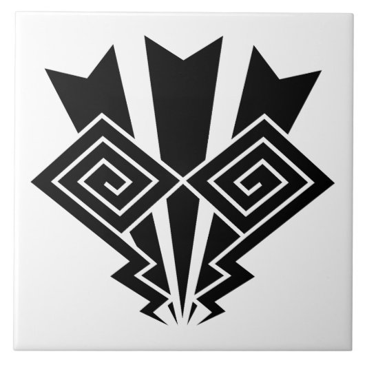 サンダー稲妻 タイル (正面)