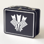 サンダー稲妻 メタルランチボックス (正面)