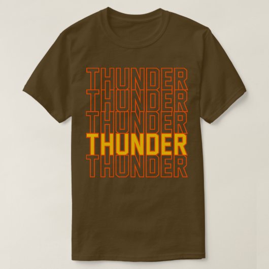 サンダー2 Tシャツ (デザイン正面)