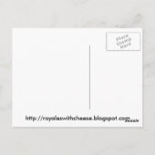 サンダー チキンズ ポストカード (裏面)