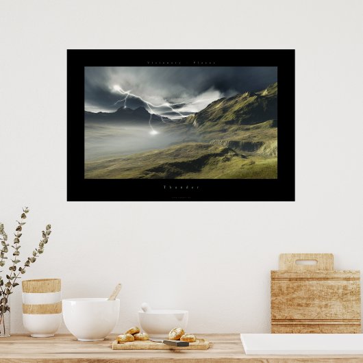 サンダー ポスター (キッチン)