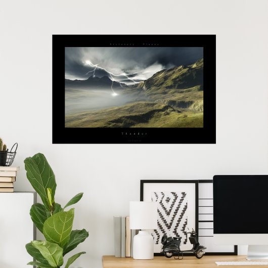 サンダー ポスター (ホームオフィス)