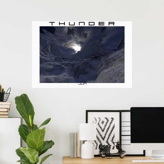サンダー ポスター (ホームオフィス)
