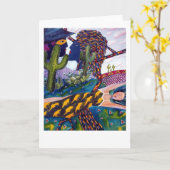 サンダー・リザード カード (黄色い花)