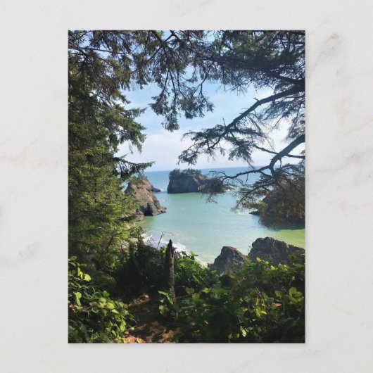 サンダー・ロック・コーブ、サミュエル・H・ボードマン、オレゴン州 ポストカード (正面)