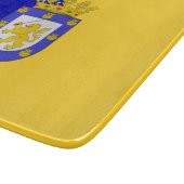 サンチアゴ国旗（チリ） カッティングボード (角)