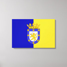 サンチアゴ国旗（チリ） キャンバスプリント