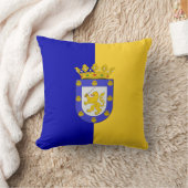 サンチアゴ国旗（チリ） クッション (ブランケット)