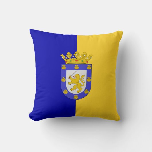 サンチアゴ国旗（チリ） クッション (正面)