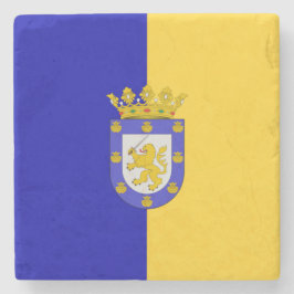 サンチアゴ国旗（チリ） ストーンコースター