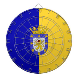 サンチアゴ国旗（チリ） ダーツボード