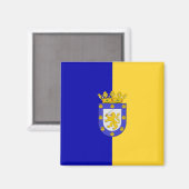 サンチアゴ国旗（チリ） マグネット (正面/裏面)