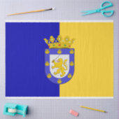 サンチアゴ国旗(チリ) 薄葉紙 (クラフト)