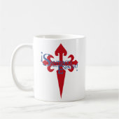 サンチアゴ コーヒーマグカップ (左)