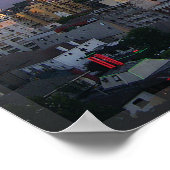 サンチアゴ – チリ ポスター (角)