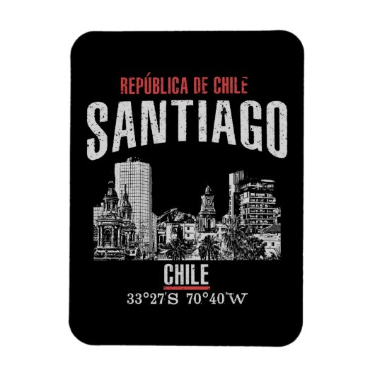 サンチアゴ マグネット (縦)