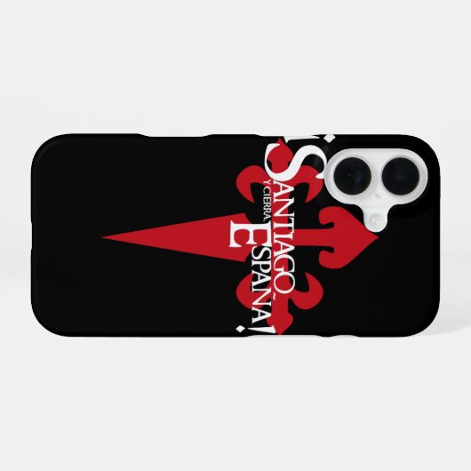 サンチアゴ iPhone 16ケース (裏面横)