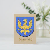 サンチェファミリーヘラルディックシールド ポストカード (スタンド正面)