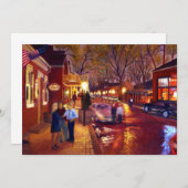 サンチャールズシティスケープ油ランドスケー絵画ズ (正面/裏面)