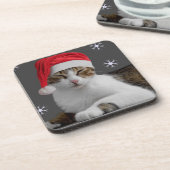 サンツキャットクリスマスコースター コースター (左側)