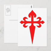 サンティアゴの十字架 ポストカード (正面/裏面)