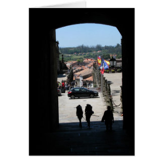 サンティアゴカードに入っている巡礼者