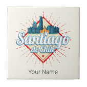 サンティアゴデチリシティホリデーレトロスカイライン タイル (正面)