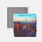 サンティアゴデチリスカイラインビュー マグネット (正面/裏面)