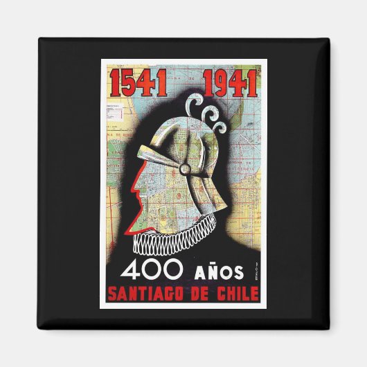 サンティアゴデチリ マグネット (正面)