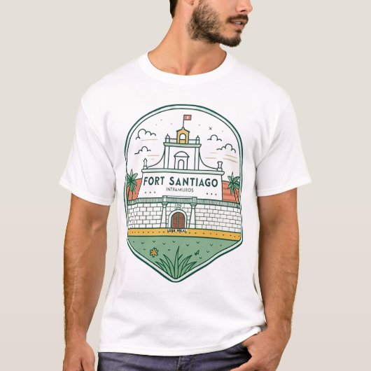 サンティアゴ砦 Tシャツ (正面)
