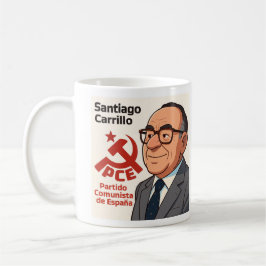 サンティアゴ・カリーヨとスペインの民主化への移行記念カップ コーヒーマグカップ