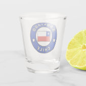 サンティアゴ・チリ ショットグラス (裏面)