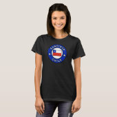 サンティアゴ・チリ Tシャツ (正面フル)
