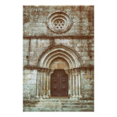 サンティアゴ・デ・アンタスの中世ゴシック様式のポータル フォトプリント            (正面)