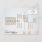 サンティアゴ・デ・キューバのランドマーク音楽ホールシーン ポストカード (裏面)