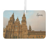 サンティアゴ・デ・コンポステラ – スペイン実在共和国 カーエアーフレッシュナー (裏面)