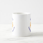 サンティアゴ・デ・コンポステーラの巡礼者 コーヒーマグカップ (中央)