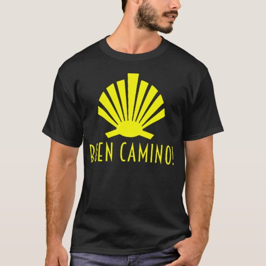 サンティアゴ・デ・コンポステーラの道 Tシャツ (正面)