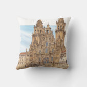 サンティアゴ・デ・コンポステーラ。 西部のfaçade。 スペイン クッション (裏面)