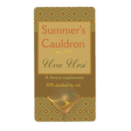 サンティニガラス薬用ラベル ラベル