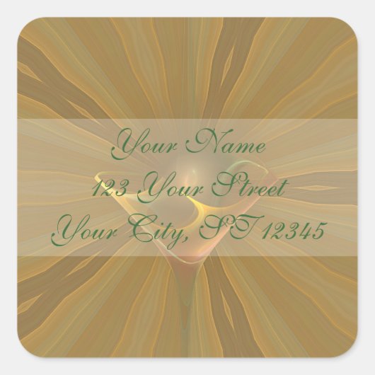 サンティニフェイリーマルティニアート スクエアシール (正面)