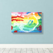 サンティーノPルーカス キャンバスプリント (インサイチュ (ウッドフロア))