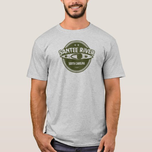 サンティーリバーサウスカロライナカヤック Tシャツ (正面)
