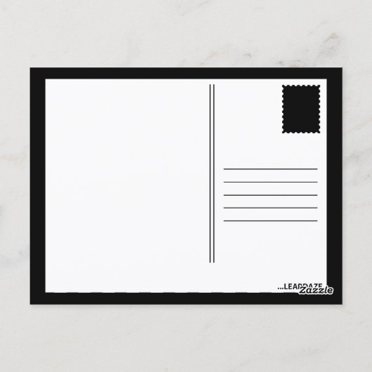 サンティー沿岸保護区 ポストカード (裏面)