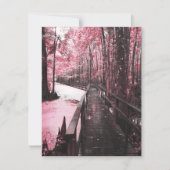 サンティー湿原の夢の風景 招待状 (正面)