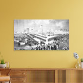 サンティー・スーの蜂起，マンカト，ミネソタ， 186 キャンバスプリント (インサイチュ (リビング))