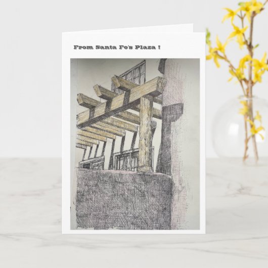 サンテフェズプラザ カード (黄色い花)