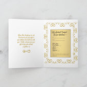 サンテリーズスピリチュアルブーケ祈りの言葉カード カード (内部)