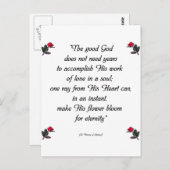 サンテリーズ引用文 ポストカード (正面/裏面)