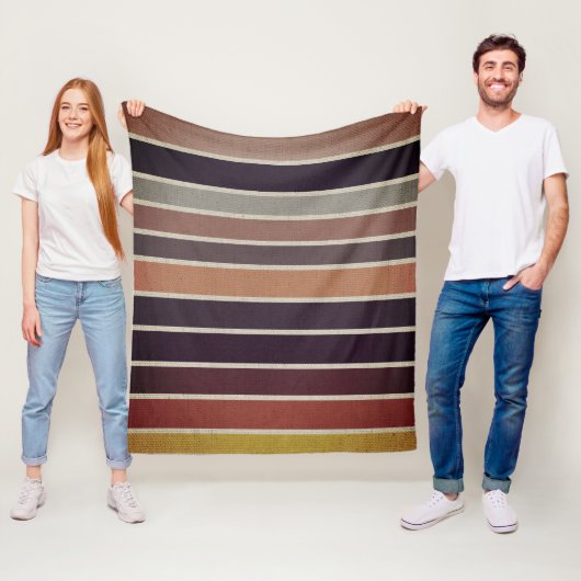 サンテルモストライプの フリースブランケット (インサイチュ)